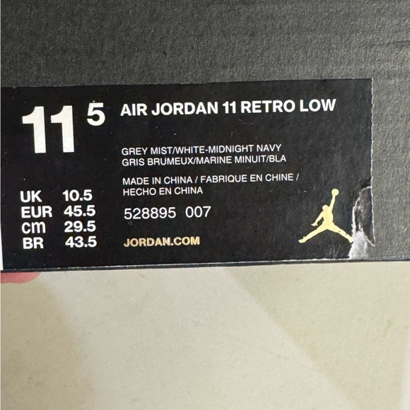 Jordan 11 Georgetown low - Picture 8 of 8